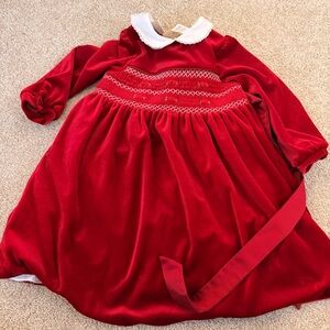 Elegant Red Kids Dress